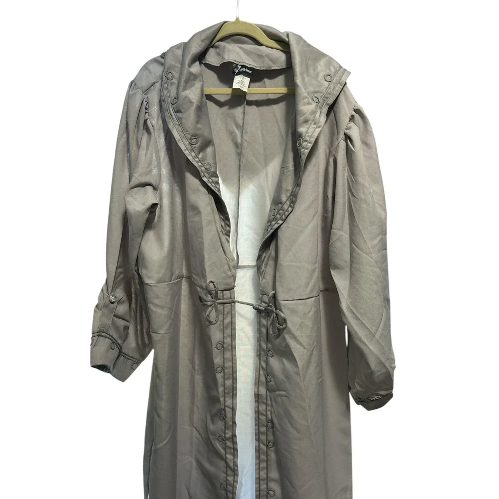 Long Costume Robe Gray Cosplay Cloak Harry‎ Potter NWOT Size XL Jacket